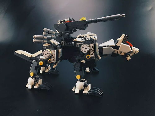 鳥叔原創(chuàng)作品 索斯機(jī)械獸系列之機(jī)動(dòng)奔狼